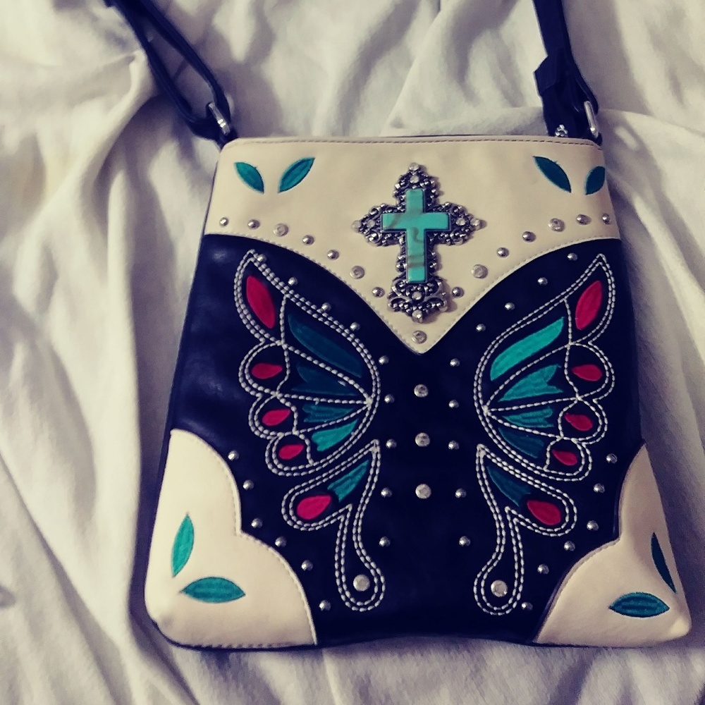Limited edition crosswing handbag
